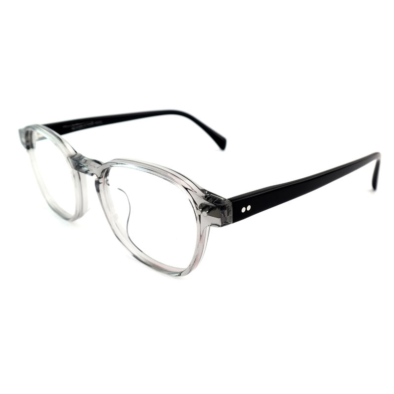 FP2616 Τρέντυ οπτικό πλαίσιο οξυγόνου Unisex Full Rim Round Προσαρμοσμένο χρώμα