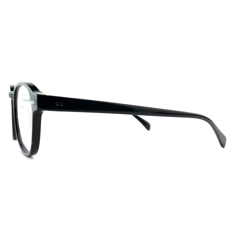 FP2616 Τρέντυ οπτικό πλαίσιο οξυγόνου Unisex Full Rim Round Προσαρμοσμένο χρώμα
